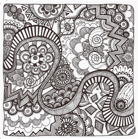 zentangle patterns free printable.